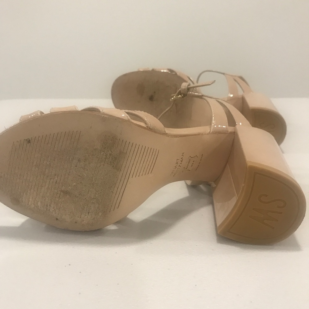 Stuart Weitzman Memoir Aniline Sandal Size 7 - image 4